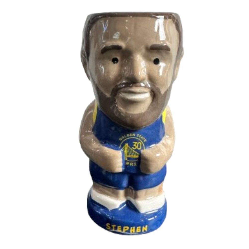 Collectible GOLDEN STATE WARRIORS Steph Curry Tiki Mug Glass